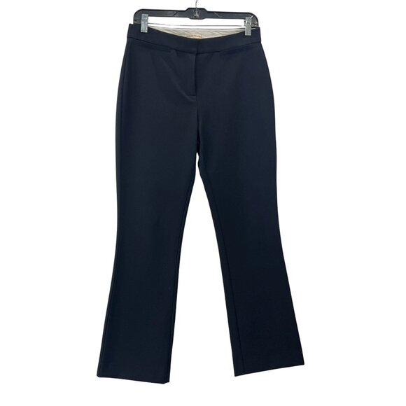 Rebecca Taylor Black Flare Leg Bootcut Trouser Pants size 6 - Picture 1 of 5